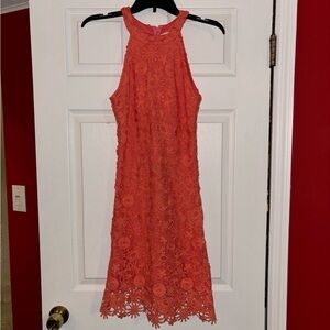 PINK LILY BOUTIQUE CORAL DRESS